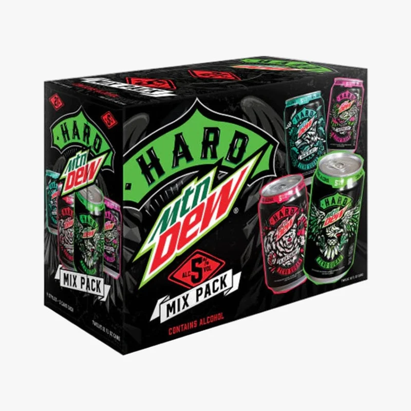 Mountain Dew Hard Seltzer Variety Pack 12pk Cn