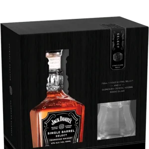+ Gift Set Whiskey Jack Daniel\'s Single Barrel Wglass