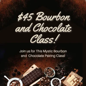 $45 (11/23/25) Chocolate and Mystic Bourbon Cocktail Class-Cary