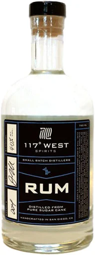 117 West Spirits White Rum 750ml