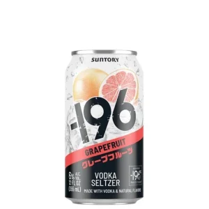 -196 Grapefruit Vodka Seltzer