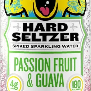 Belching Beaver Passionfruit & Guava Seltzer 19.2oz Can