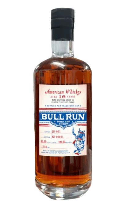 Bull Run Distillery Tracktown 16 Year Pinot Noir Finished American Whiskey