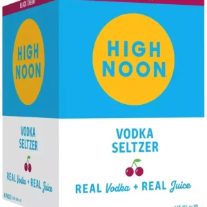High Noon Sun Sips Black Cherry Hard Seltzer 4-Pack