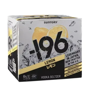 196 Lemon Vodka Seltzer 4 Pack