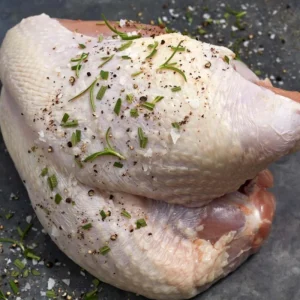 "SEASONED" Bone-In Turkey Breast